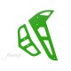 FUSUNO Neon Green Fiberglass Horizontal/Vertical Fins - Trex 450
